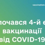 Розпочався четвертий етап вакцинації від COVID-19