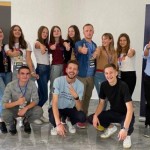 Команда молодіжного проєкту «Рада твого району» ві...