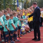 У Мостиськах відкрили спортивний майданчик вартіст...