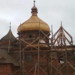 В с. Заболотці реставрують дерев’яний храм собору ...