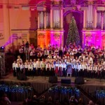 Капела «Дударик» разом із фолк гуртом «Курбаси» ви...