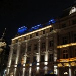 До Дня єднання будівлю Львівської ОДА підсвітили к...