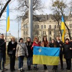 В День єдності підняття  українського  стягу в усі...