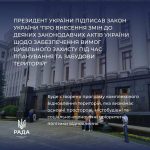 Президент України підписав Закон України «Про внес...