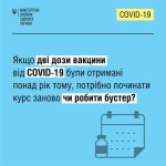 Якщо ви отримали дві дози щеплення від коронавірус...