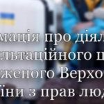 Інформація про діяльність Консультаційного центру ...