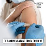 Де вакцинуватися проти COVID-19?
