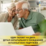 Деталі нотаріального посвідчення останньої волі по...