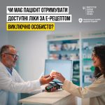 Необхідність особистої присутності пацієнта в апте...