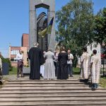 В селі Оброшине освятили пам’ятні стели трьом захи...