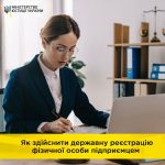 Як здійснити державну реєстрацію ФОП?