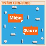 Прийом антибіотиків: міфи та факти