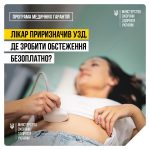 Де можна безоплатно пройти УЗД, яке призначив ліка...