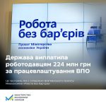«Робота без бар’єрів»: держава компенсувала підпри...