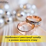 Особливості реєстрації шлюбу в умовах воєнного ста...