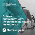 Оцінка працездатності не впливає на статус інвалід...