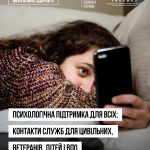 Контакти служб з психологічної підтримки