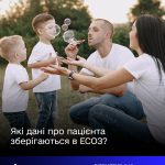 Які дані про пацієнта зберігаються в ЕСОЗ?