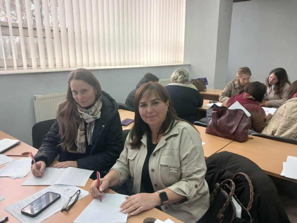 учні на олімпіаді з хімії, фотозвіт