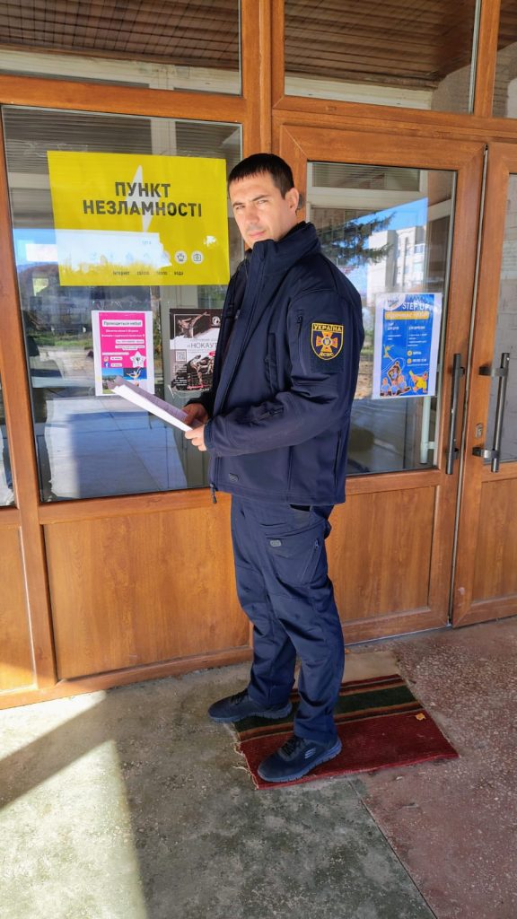 перевірка пунктів незламності, фотозвіт