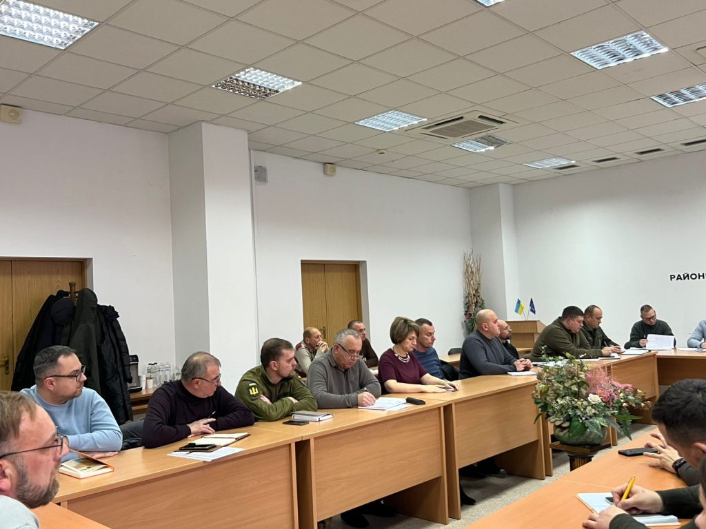 нарада з приводу мобілізації, фотозвіт