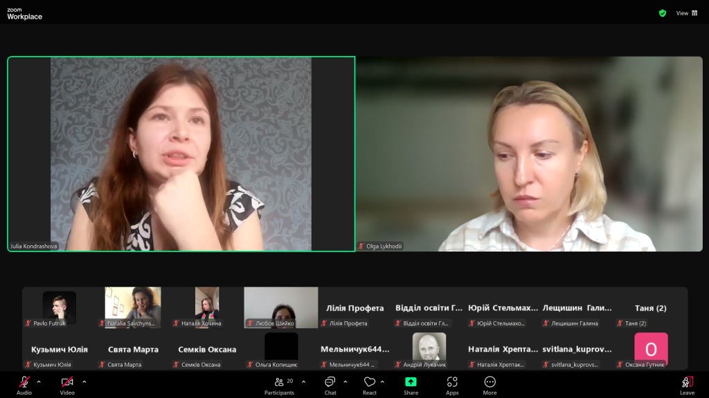 zoom, фотозвіт