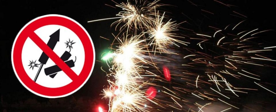 феєрверк та графіка, що його перекреслює