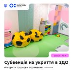 Укриття в закладах дошкільної освіти: у 2026 році виділено 1 млрд грн субвенції