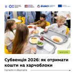 Громади Львівського району мають можливість модернізувати шкільні їдальні за рахунок державної субвенції