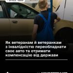Як ветеранам й ветеранкам з інвалідністю переобладнати своє авто та отримати компенсацію від держави