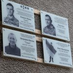 Днями у Жовківській громаді відкрили ще шість меморіальних дошок на фасадах шкіл у Мацошині та Старій Скваряві