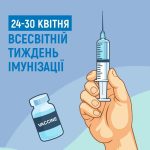Всесвітній тиждень імунізації: вакцинація — це про...