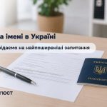 Зміна імені в Україні: відповідаємо на найпоширеніші запитання